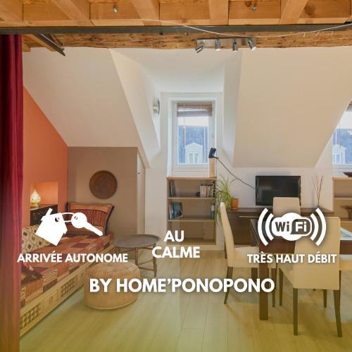 Saint-Donatien Apartment | Bel appartement, mezzanine, calme, 2 coins bureaux - Home'ponopono