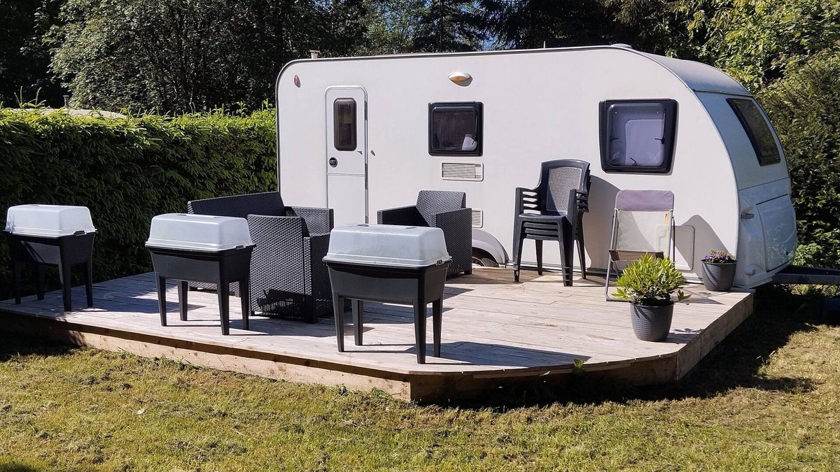 Lorcy House | Belgian Ardennes lovely 4-person caravan