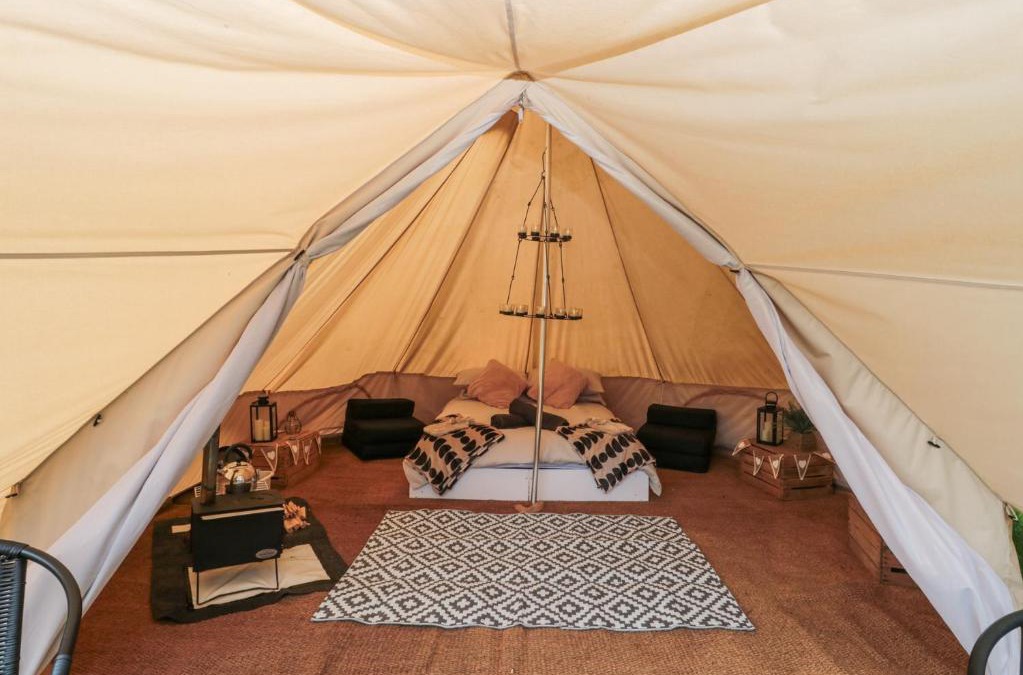 Camerton House | Bell tent 1