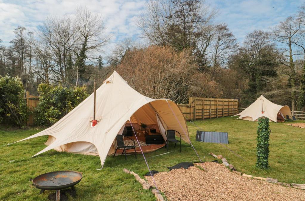 Camerton House | Bell tent 3