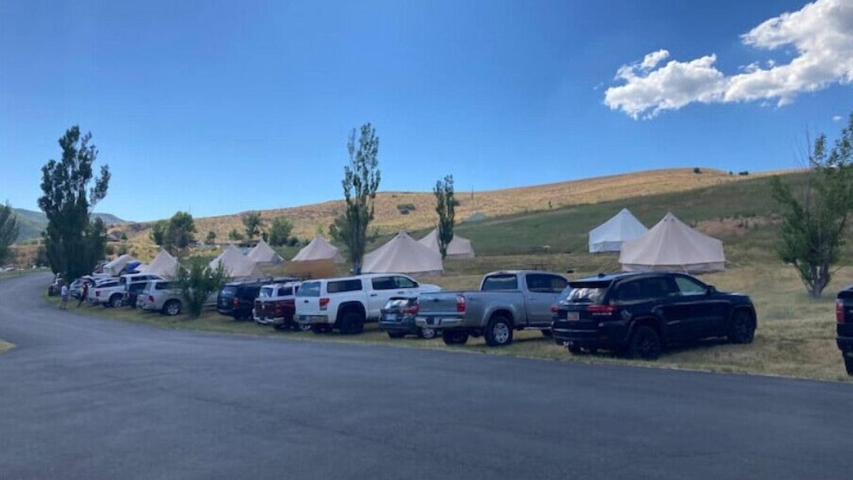 Morgan County RV Rental | Bell Tent #8 - The Fields of East Canyonn