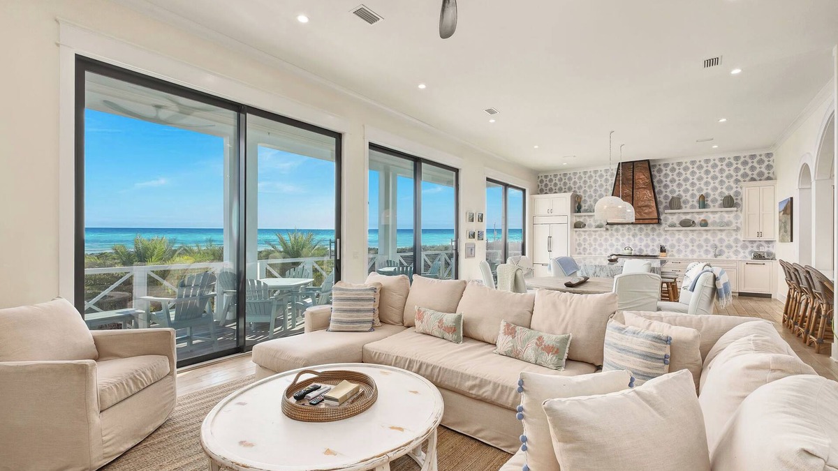 Inlet Beach House | Belle La Mer|Easy Beach Access|Unobstructed Gulf Views|Private Pool|Bocce Ball