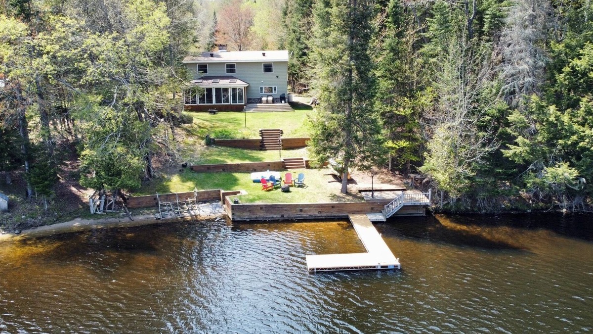 Ellenburg Center House | Belle Lake House located on Chateaugay Lake
