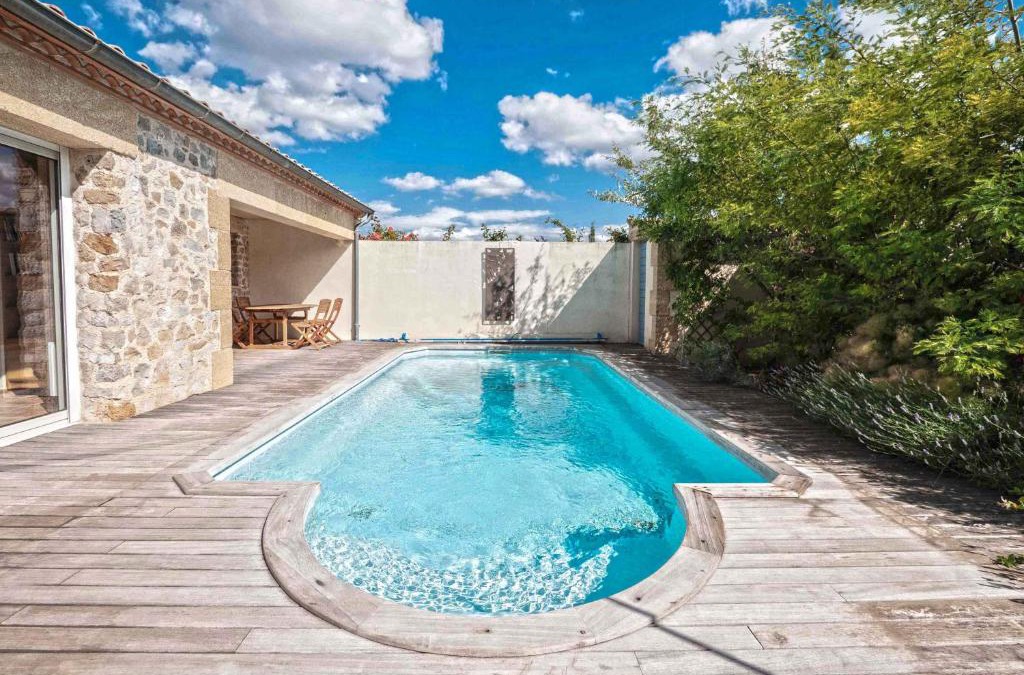 Durban-Corbieres Villa | Belle villa moderne 3 chambres, jardins terrasse piscine