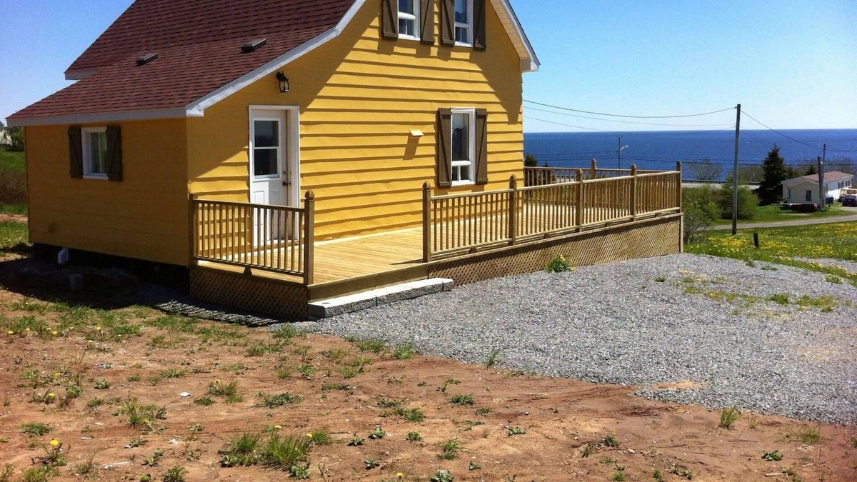 Perce Ski Chalet | Bellevue House (SPA, sea view)