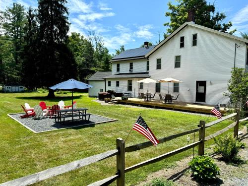 Pittsfield House | Berkshire Retreat Grand Home with Hot Tub and Large Yard, 5 mins from Jiminy Peak