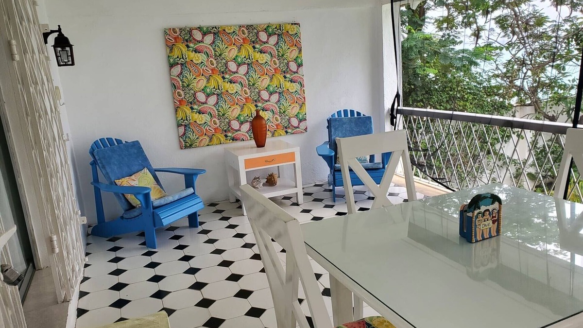 Spring Garden Apartment | Best Balcony On the Beach! nBeachfront at It’s Best! n