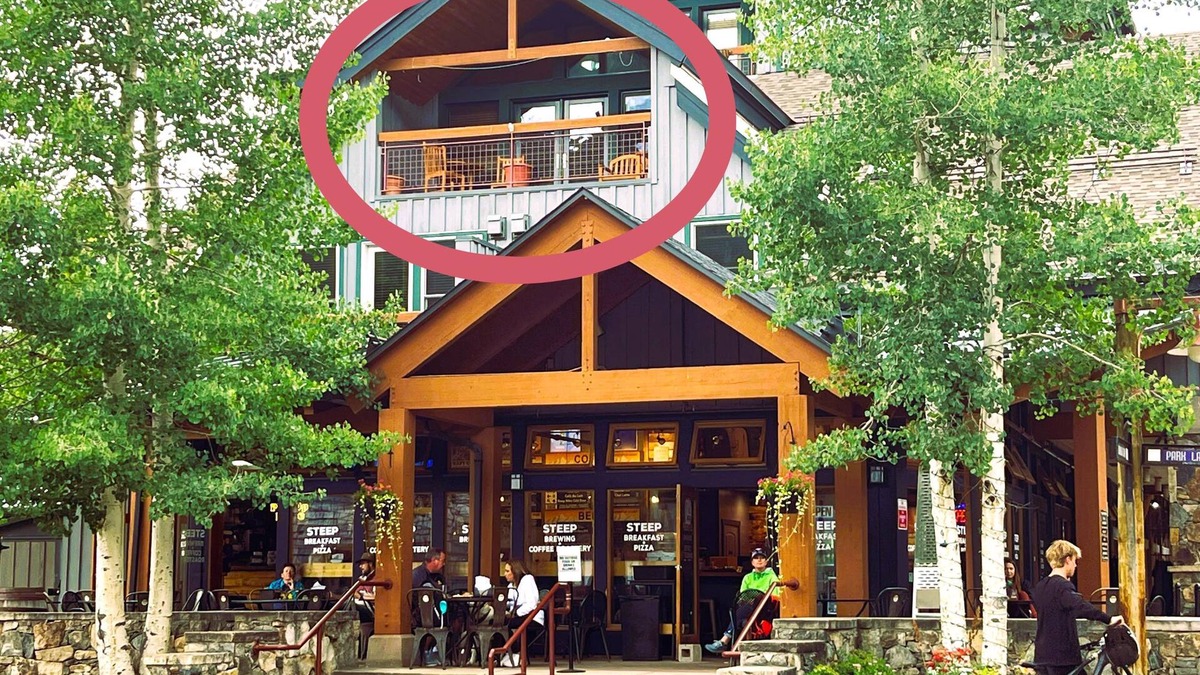 River Run Condo | Best deck view of River Run ski slope 1 min walk to gondola/village 2 bed 2 bath
