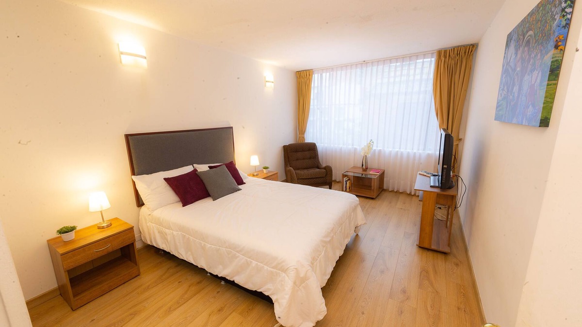 Chapinero Apartment | ⭐ Best Location - 2 Bed + 2 Bath Private Apartment + WIFI