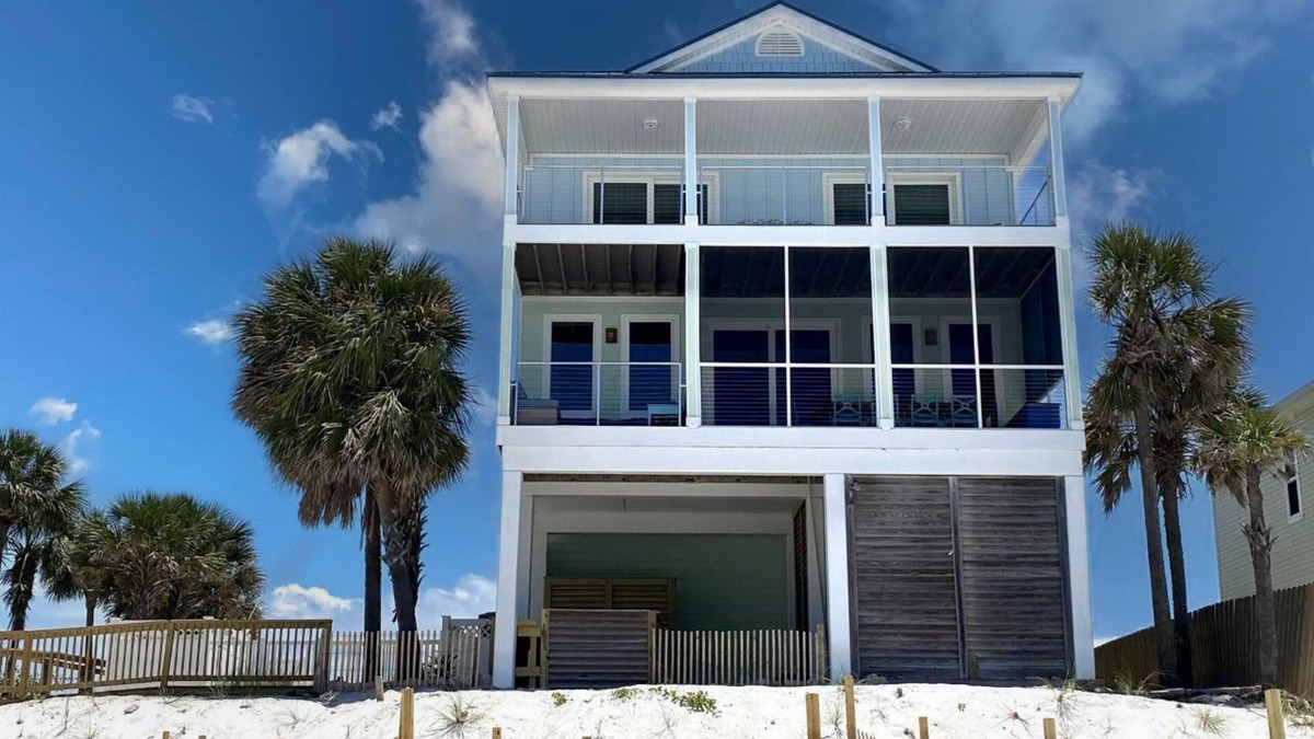 Cape San Blas House | Best pool in the neighborhood! 4 bdrm/4.5 bath gulf front with huge pool.