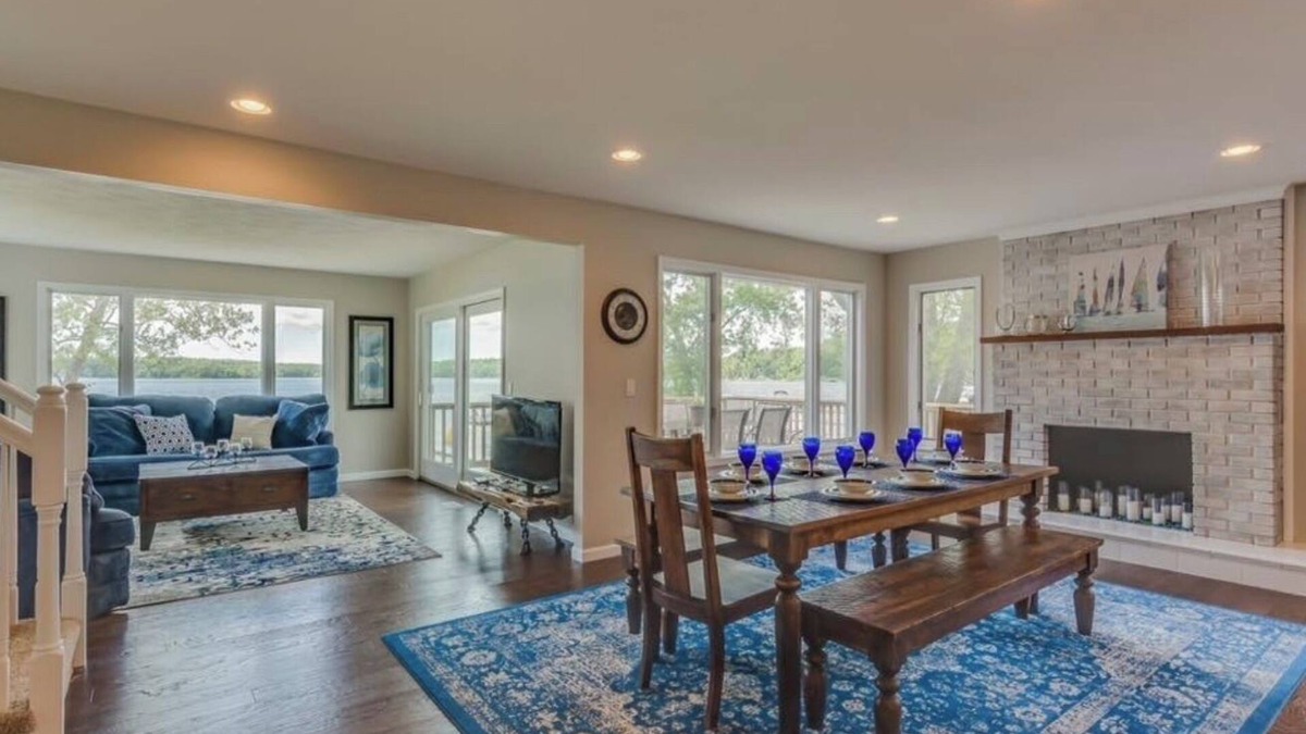 Three Rivers House | Best Sunsets on Beautiful Corey Lake!