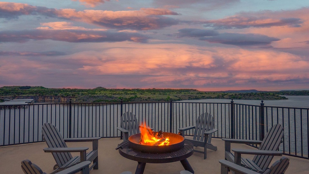 Palo Pinto County House | Best view of the lake, near Hells Gate with a pool/hot tub/large game room