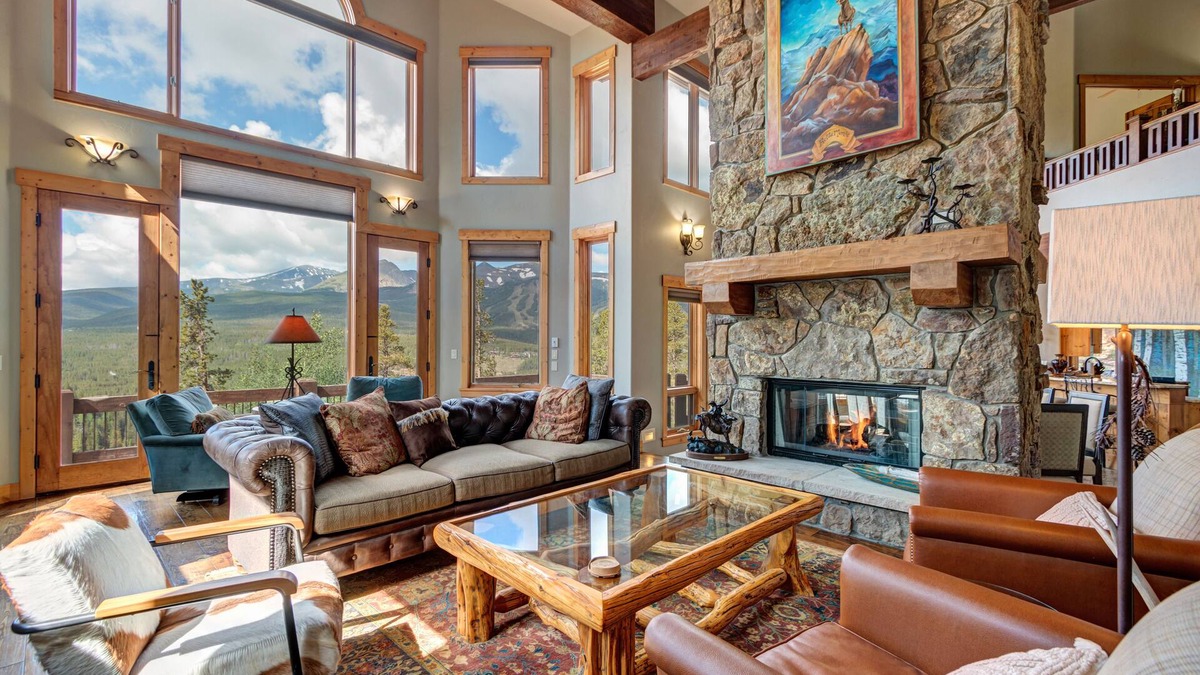 Baldy Mountain House | Best views in Breck! 5bed/6bth/shuttle/close to hiking trails & downtown