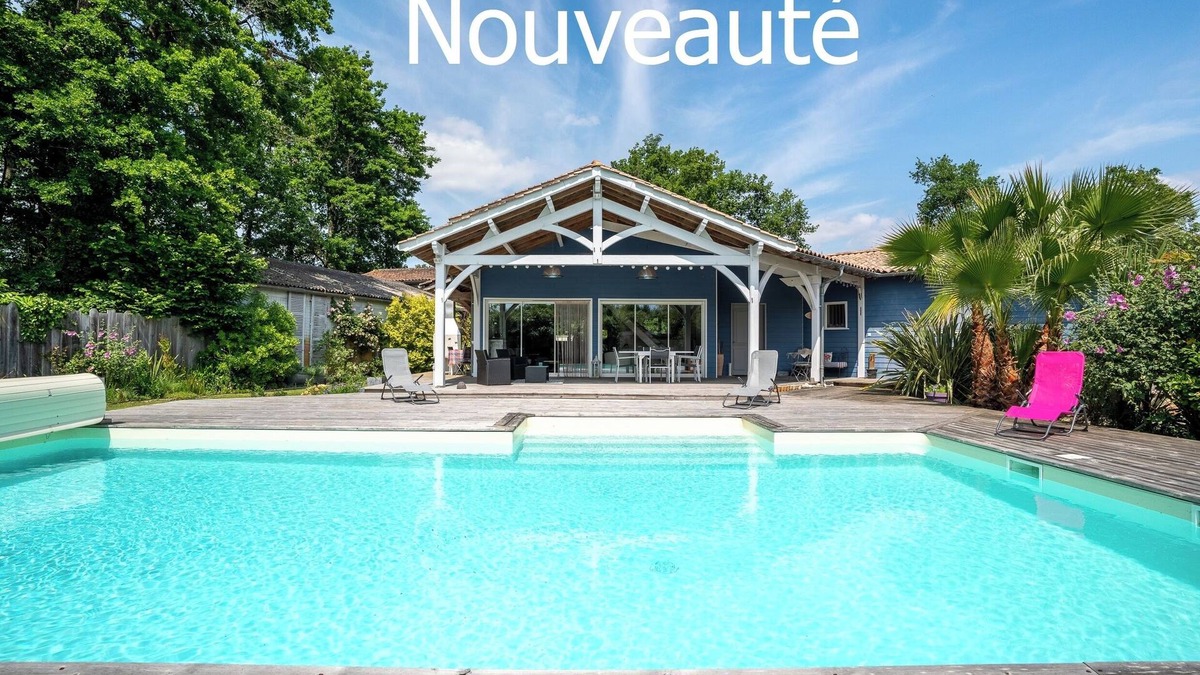 Cantenac House | Between vineyards, lake and ocean 190 m² house with swimming pool ideal for families