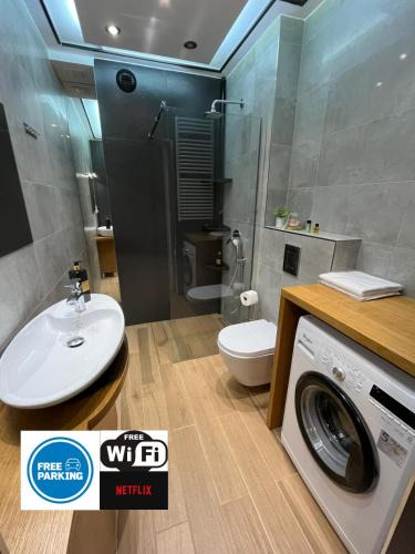 Krakow Apartment | Bianco Apartament Reduta Park Free Parking
