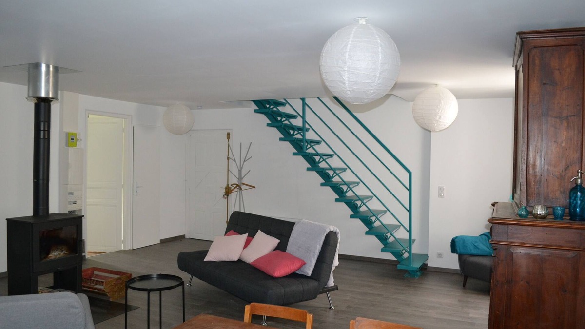 Bielle Apartment | Bielle, apartment with garden and garage