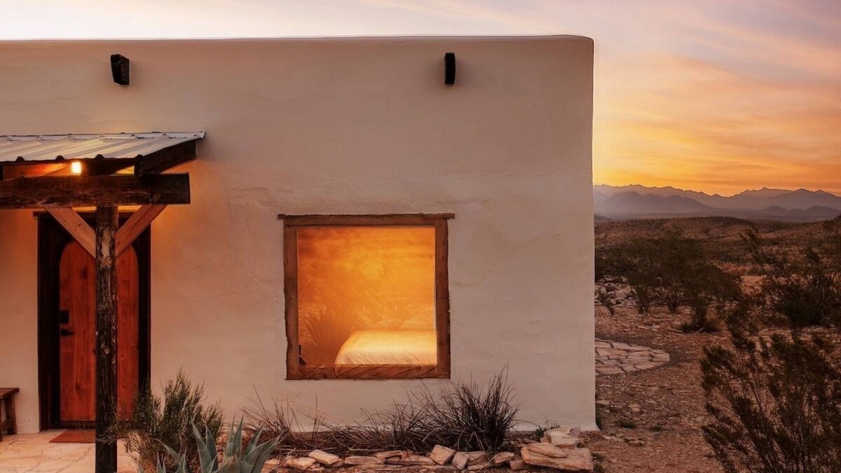 Study Butte-Terlingua House | Big Bend Escape Designer Adobe w/Mountain Views