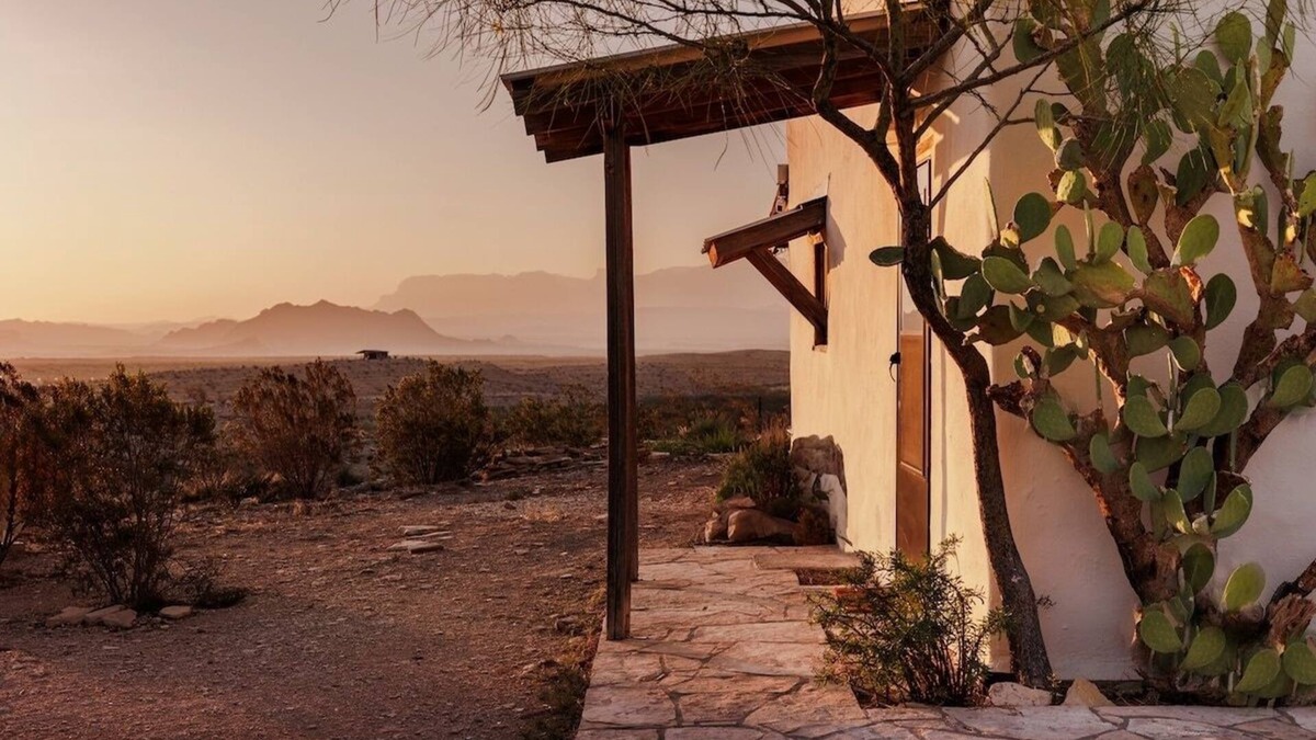 Study Butte-Terlingua House | Big Bend Escape Designer Adobe w/Mountain Views