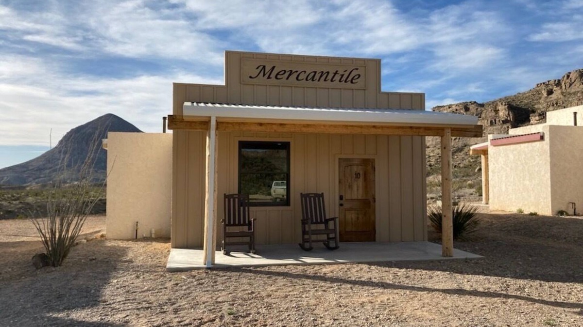 Terlingua Hotel | Big Bend Lodging at Ten Bits Ranch | Room #10 (The Mercantile)