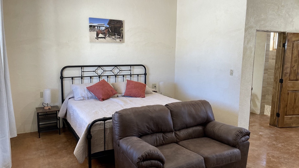 Terlingua Hotel | Big Bend Lodging at Ten Bits Ranch | Room #12 (Blacksmith)