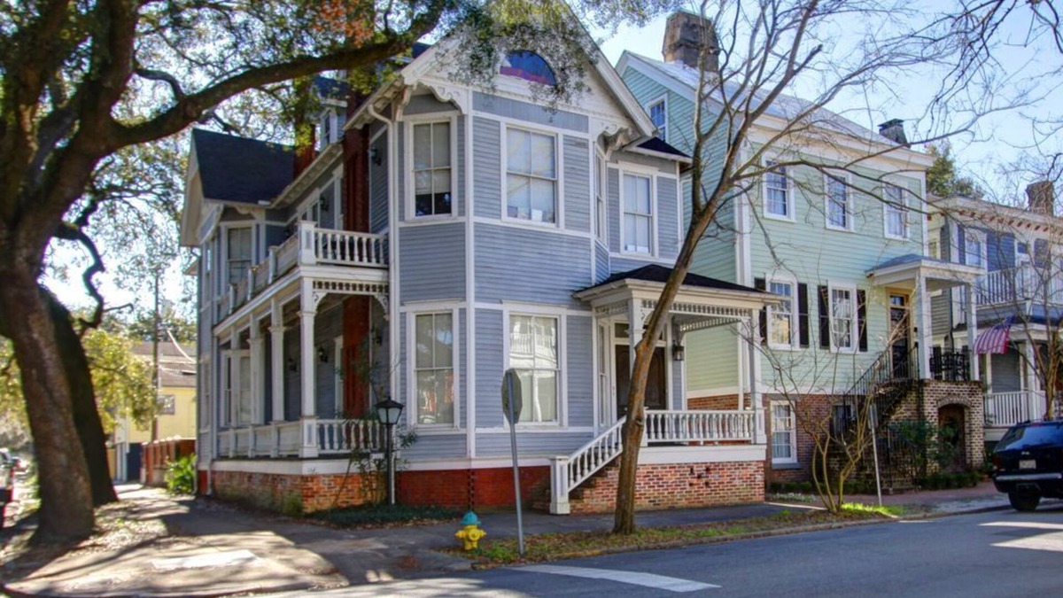 Savannah Victorian District House | Big Blue House - Both Units - Near Forsyth Park