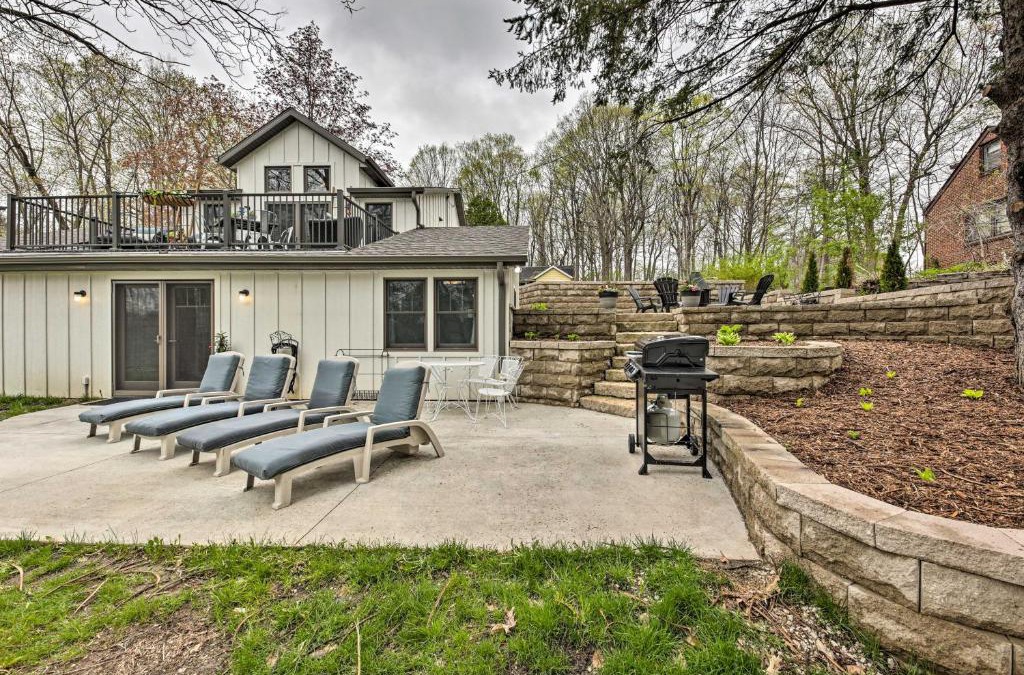 Hartford House | Big Cedar Lake House Views, 100 Ft to Water!