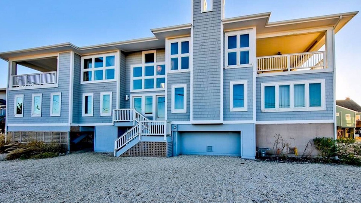 North Beach House | Big Family Beach House with Beautiful Water Views Steps from the Ocean & the Bay