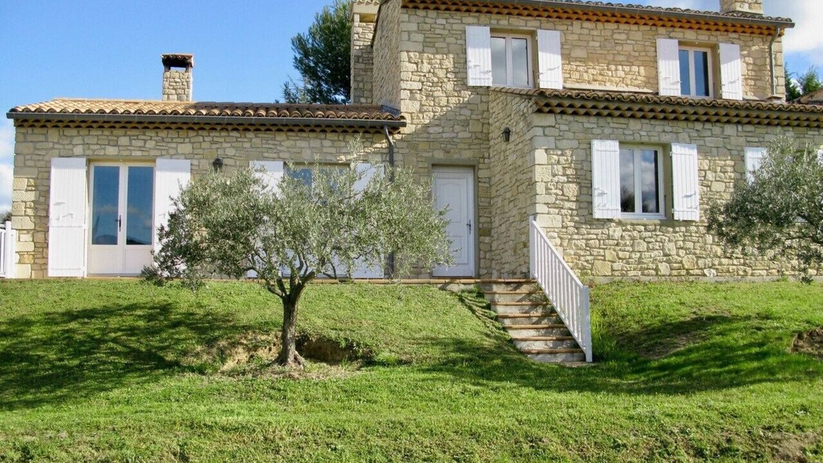 Malaucene House | Big independent house, calm, on ground sported 2400m2, in 700 m of the village