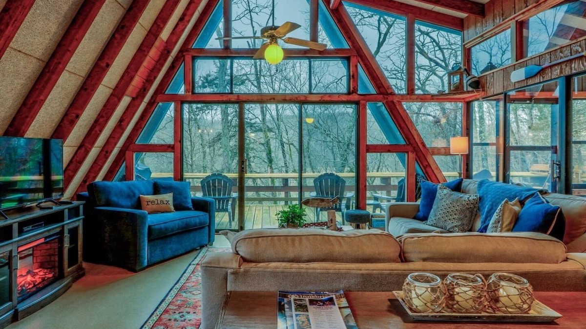 Innsbrook House | Big Lake 'Livin A-Frame Chalet in Innsbrook Resort