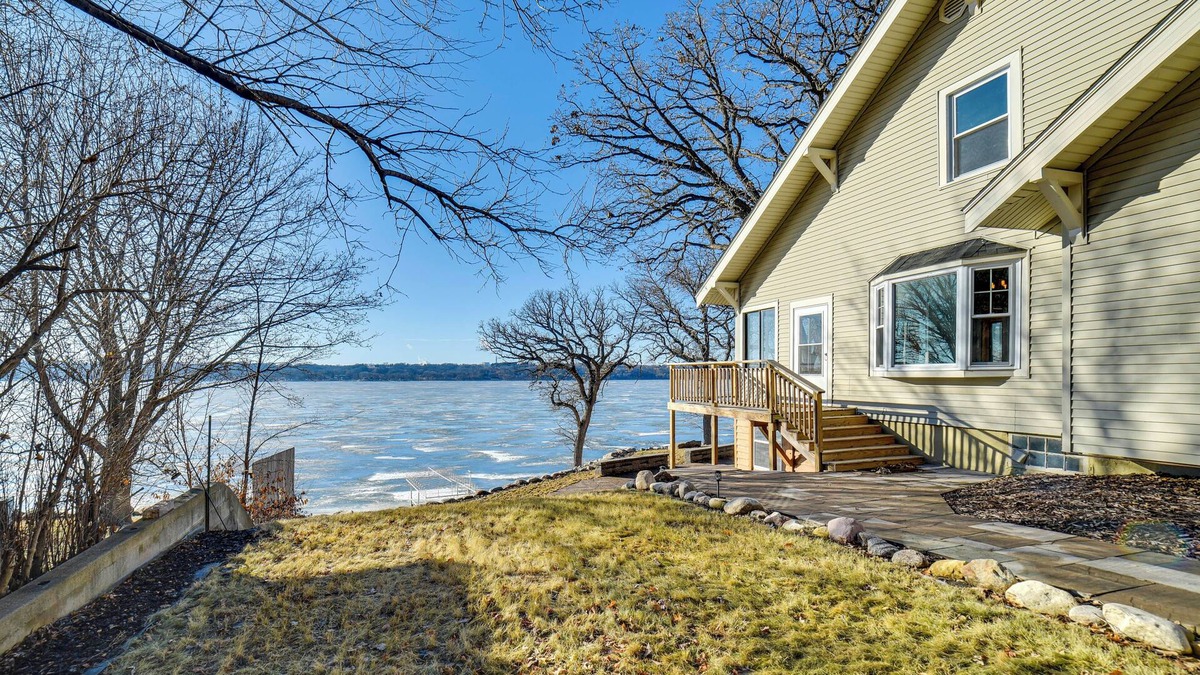 Ortonville House | Big Stone Lake Access: Home w/Private Beach
