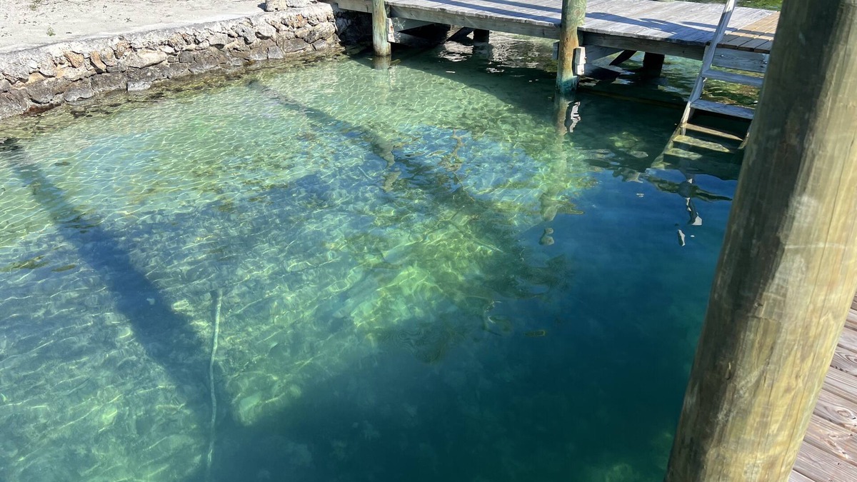 Treasure Cay House | Big Yellow House with Dock on Deep Water Canal and Dock Power Available
