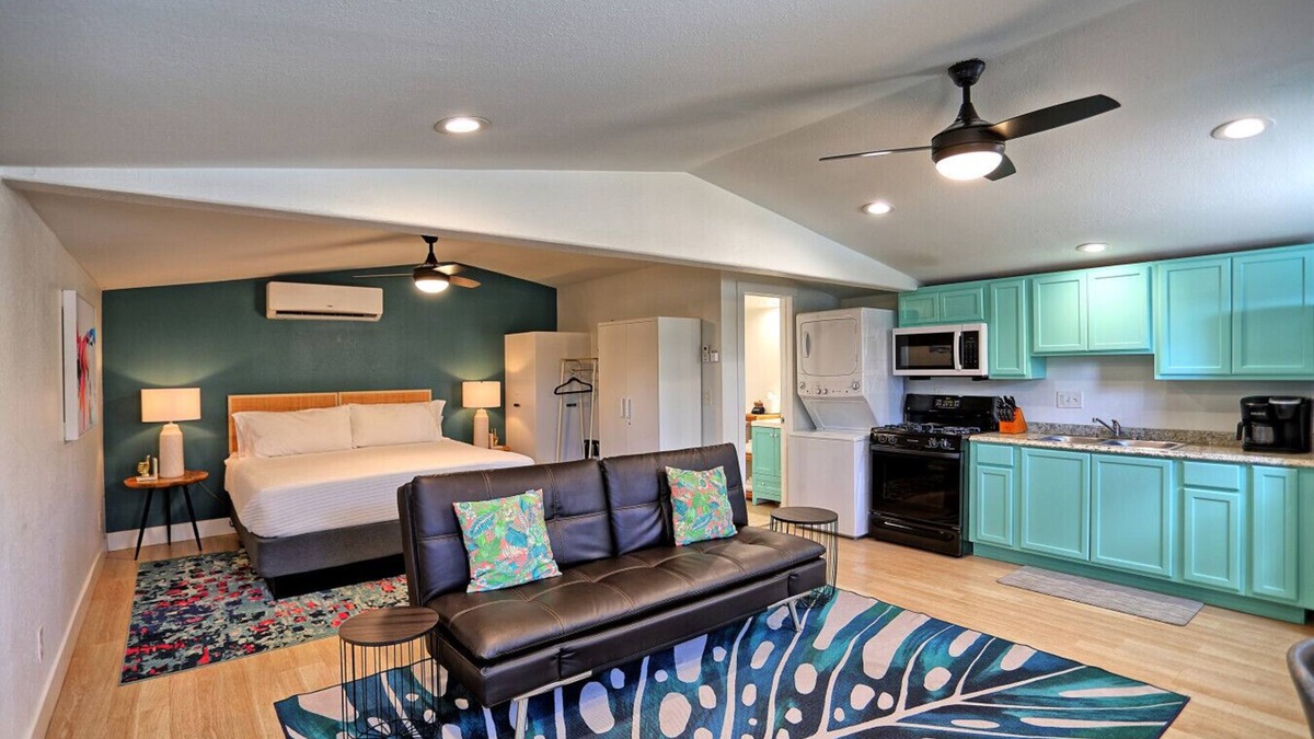 Sparks House | Biggest Little Tiny House with King Bed & W/D