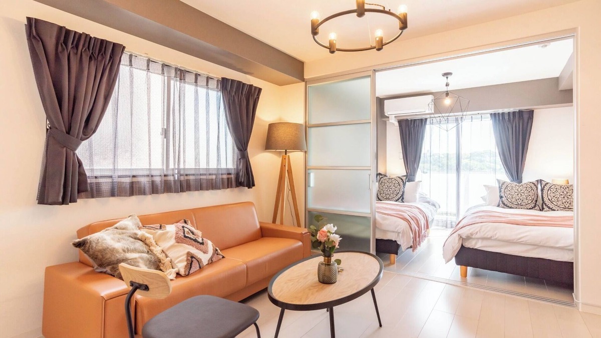 Shinsekai Apartment | Bijou Suites Bloom 5 minutes to Namba 1LDK32/Osaka Ōsaka