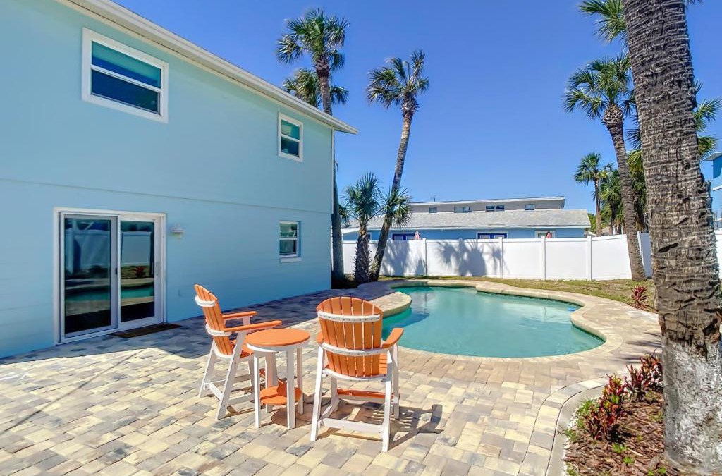 New Smyrna Beach House | Bikini Top Duplex with Pool ~ 2 Minutes from Beach Flagler Avenue