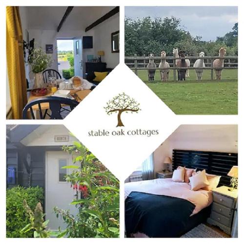 Harrietsham House | Birch Cottage with private wood fire hot tub