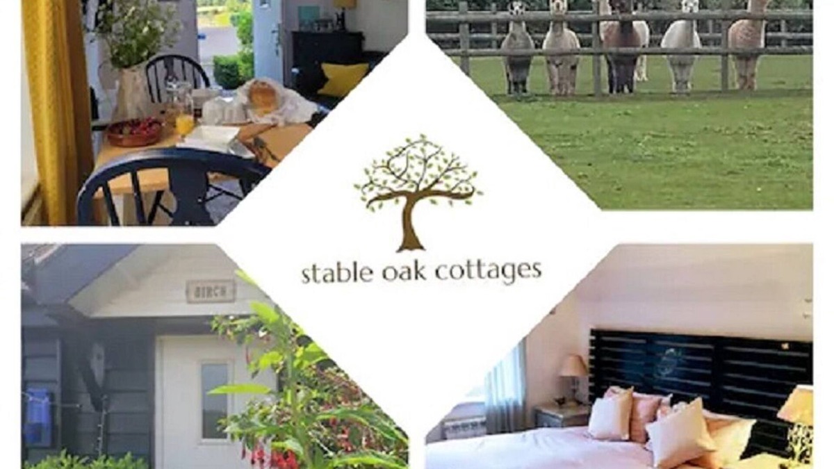 Harrietsham Cottage | Birch Cottage with wood-fired hot tub.