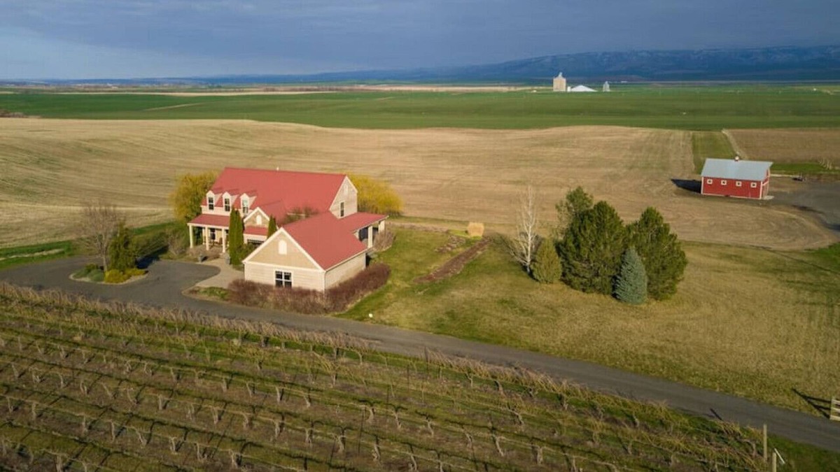 Milton-Freewater House | Birch Creek Vineyard · Birch Creek Vineyard - Stunning Views