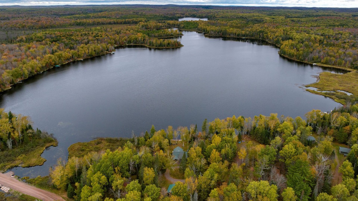 Mellen House | Birch Haven Log Cabin on Spider Lake! ATV/UTV Trail with Private Dock