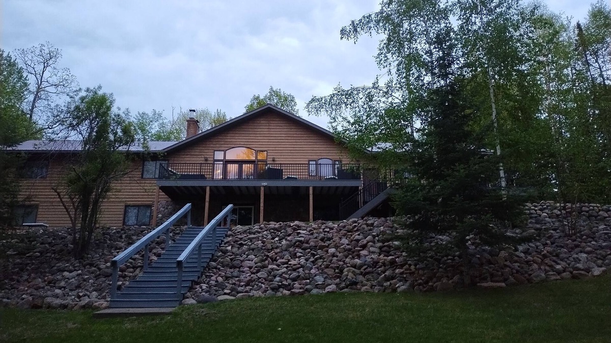 Birchwood House | Birchwood Haven-Wooded Lakefront Cabin Retreat on Big Chetac Lake, Birchwood WI