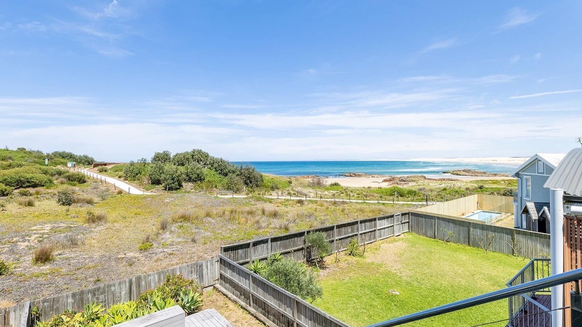 Anna Bay House | Birubi First Wave, 45a Ocean Ave - pet friendly, waterfront, waterviews, air con, Wi-Fi