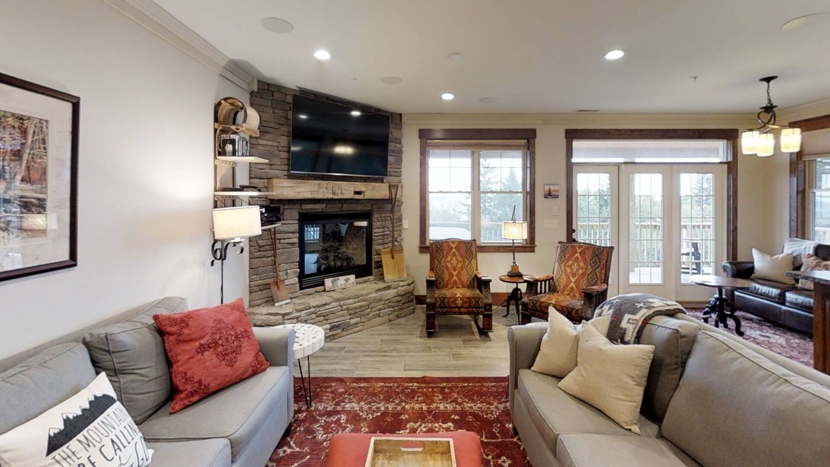 Snowshoe House | Black Bear Crossing #21 - Perfect for the Whole Family - Room for All! Slopeside with Great Ski Trail Views by RedAwning