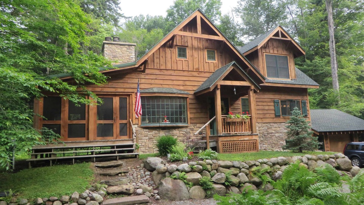 Inlet Cabin | Black Bear Crossing Adirondack Cabin
