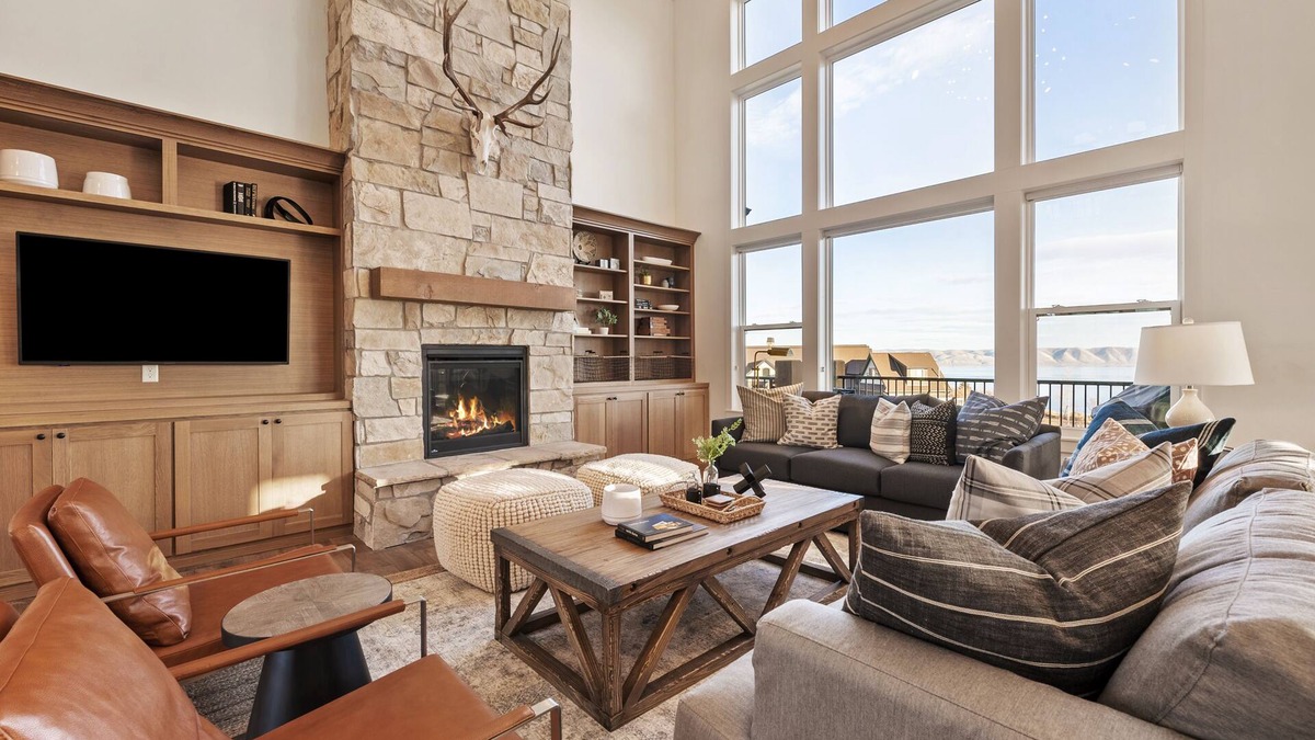 Fish Haven Cabin | Black Timer Lodge (Sleeps 36) by Bear Lake Luxury Rentals
