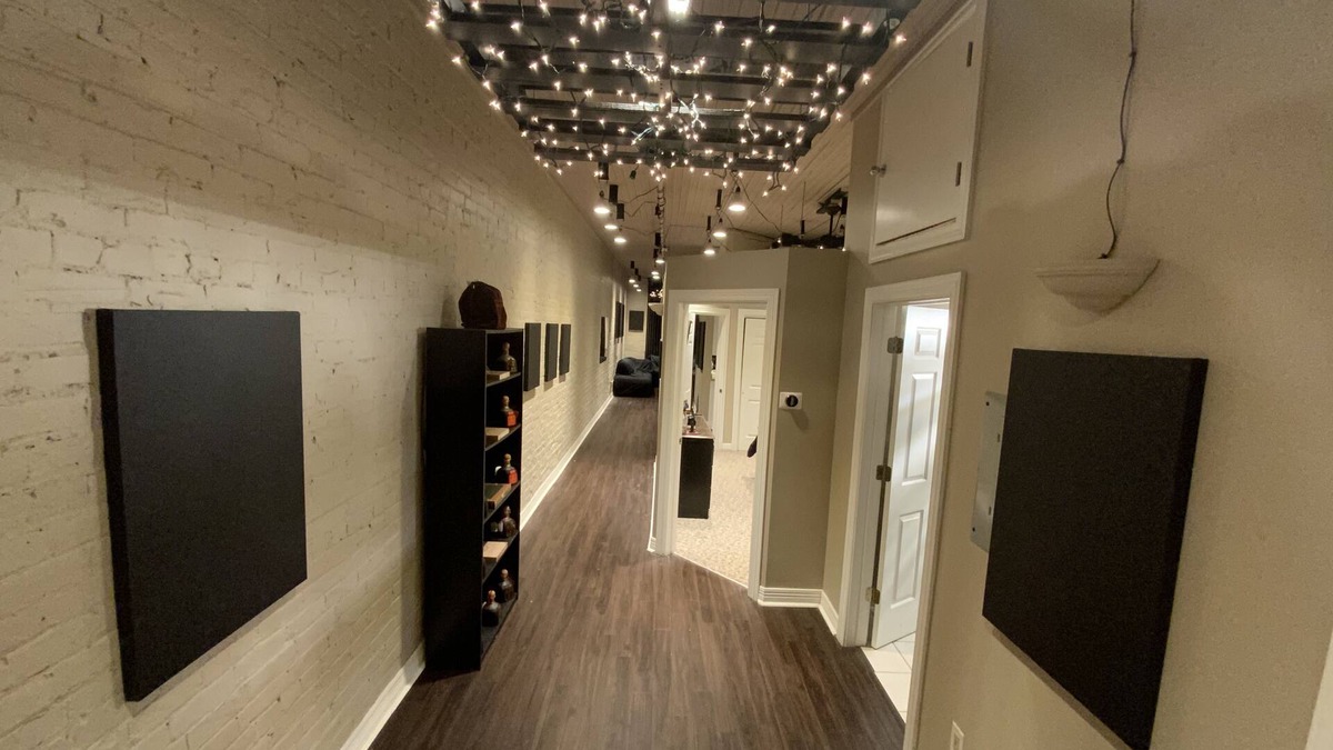 Old Market Apartment | Blackout Themed Residence in the Prime Heart of Omaha’s Old Market!