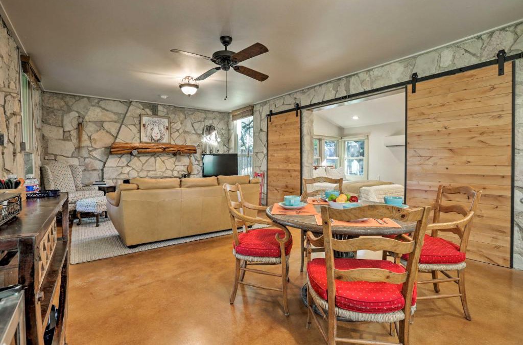 Blanco House | Blanco Riverfront Historic Home, 3 Mi to Downtown!