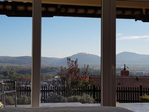 Krems an der Donau Apartment | Blick über Krems mit Terrasse