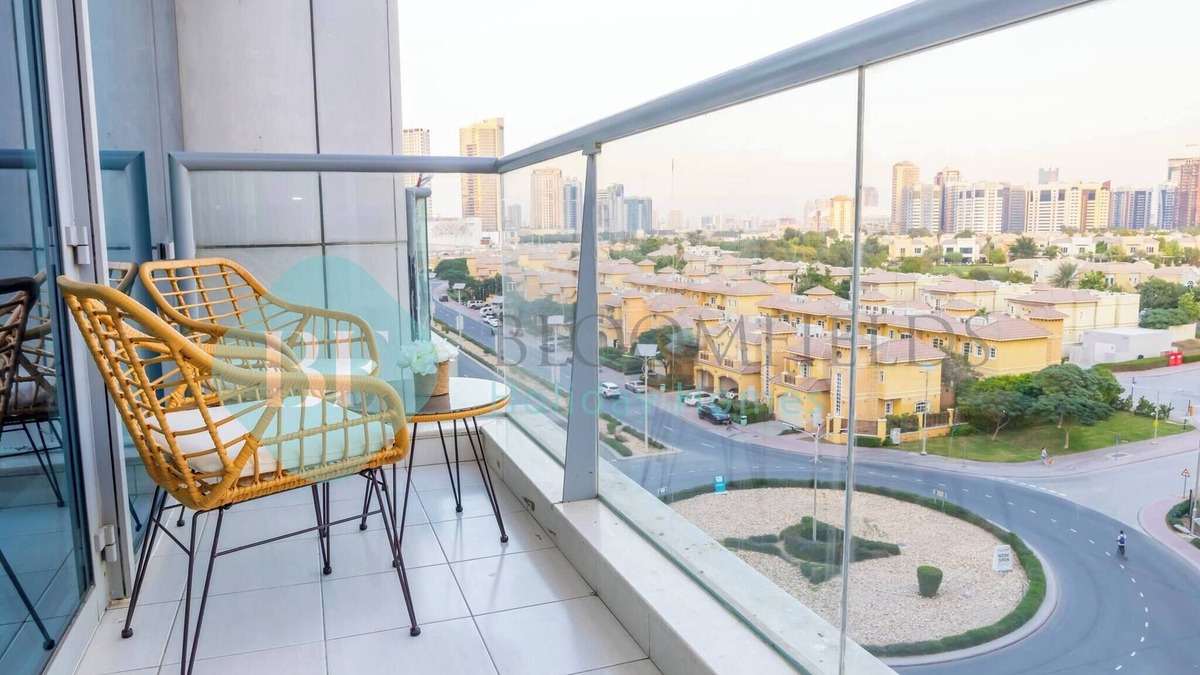 Dubai Production City Apartment | Bloomfields 1Bedroom Cozy 1BR Golf Tower