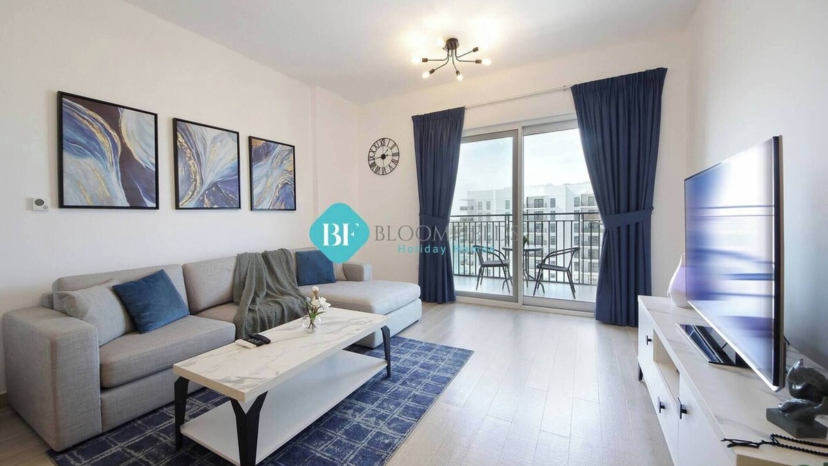 Al Raha Beach Apartment | Bloomfields Lavish 1BR in Waters Edge Yas Island