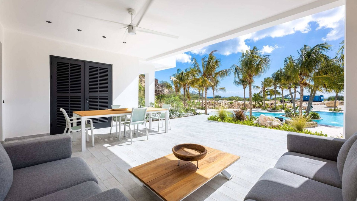 Sint Michiel Apartment | Blue Bay | The Reef | Terrace