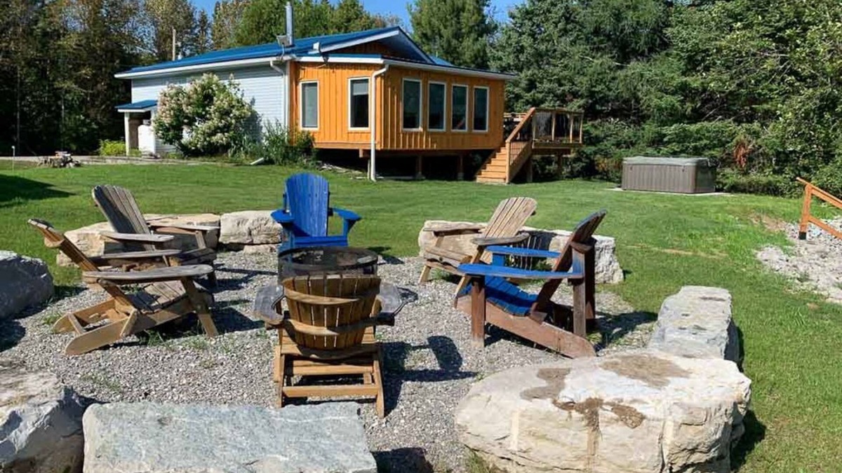 Burnt River Cottage | Blue Buck - Newly Renovated Waterfront Cottage with Hot Tub!